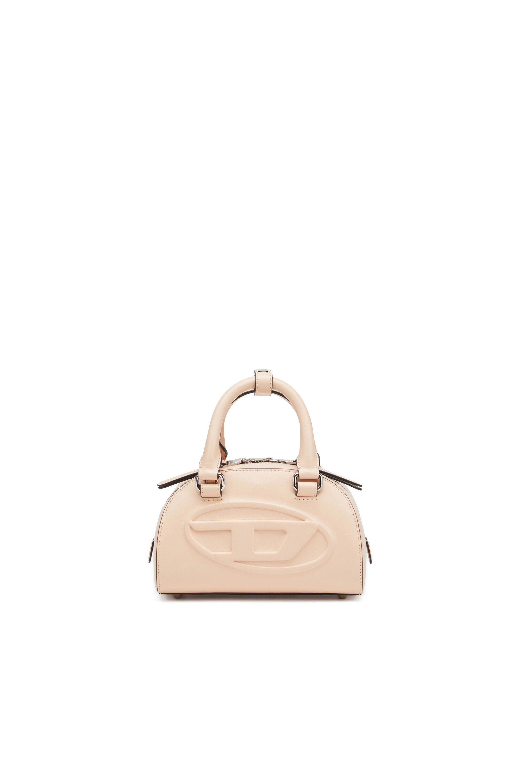 Diesel - 1DR DOME CROSSBODY, 1DR Dome-Mini sac bowling en cuir Femme in Rose - 1