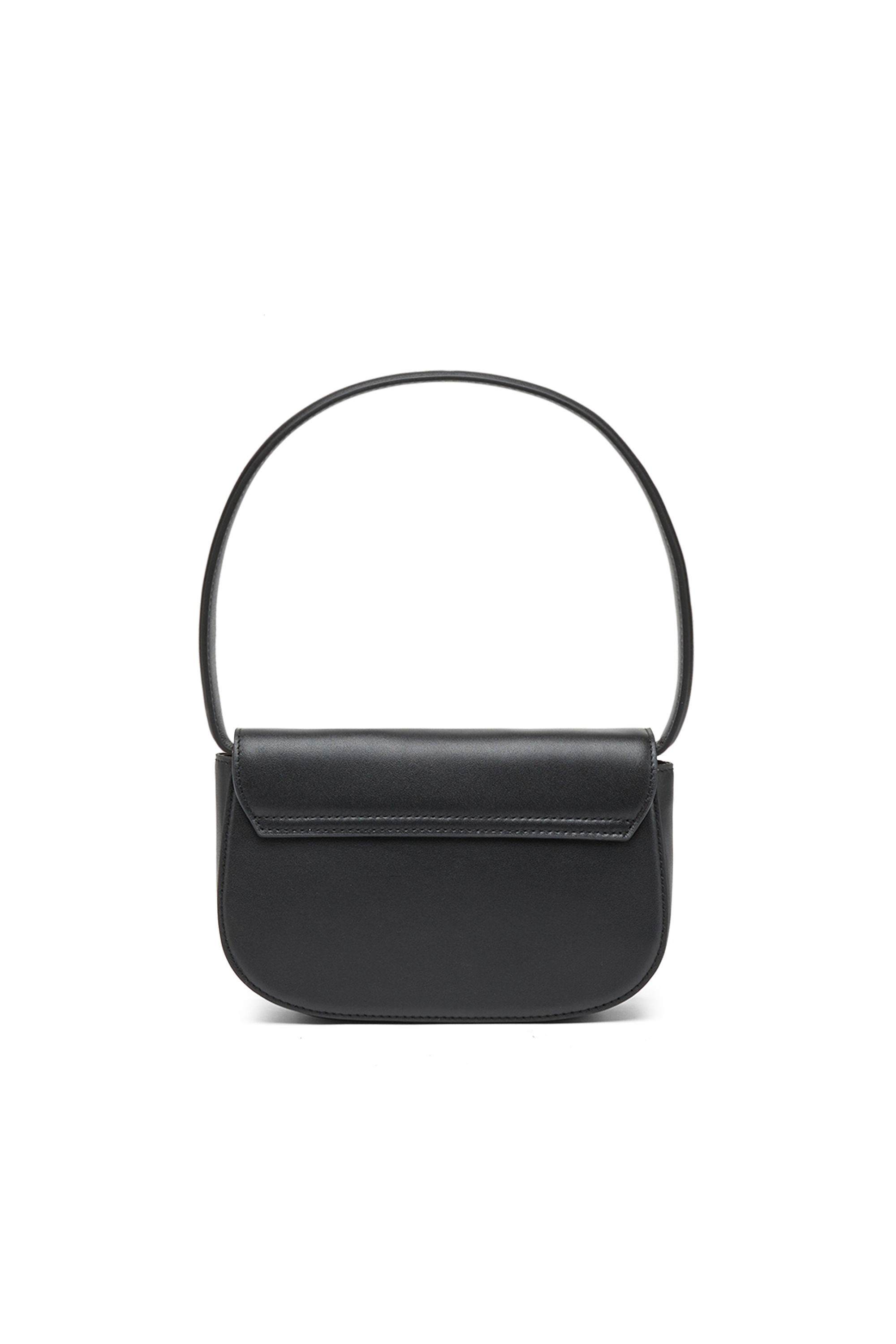 Diesel - 1DR, 1DR-Sac iconique à bandoulière en cuir nappa Femme in Noir - 3