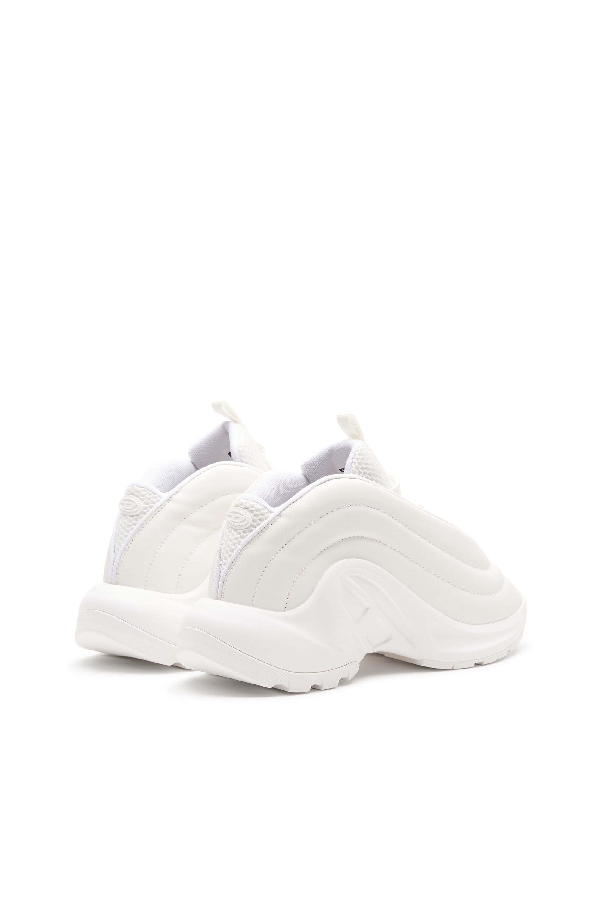Diesel - S-D-RUNNER X, S-D-Runner X-Sneakers Slip-on avec cou-de-pied Oval D mat Mixte in Blanc - 3