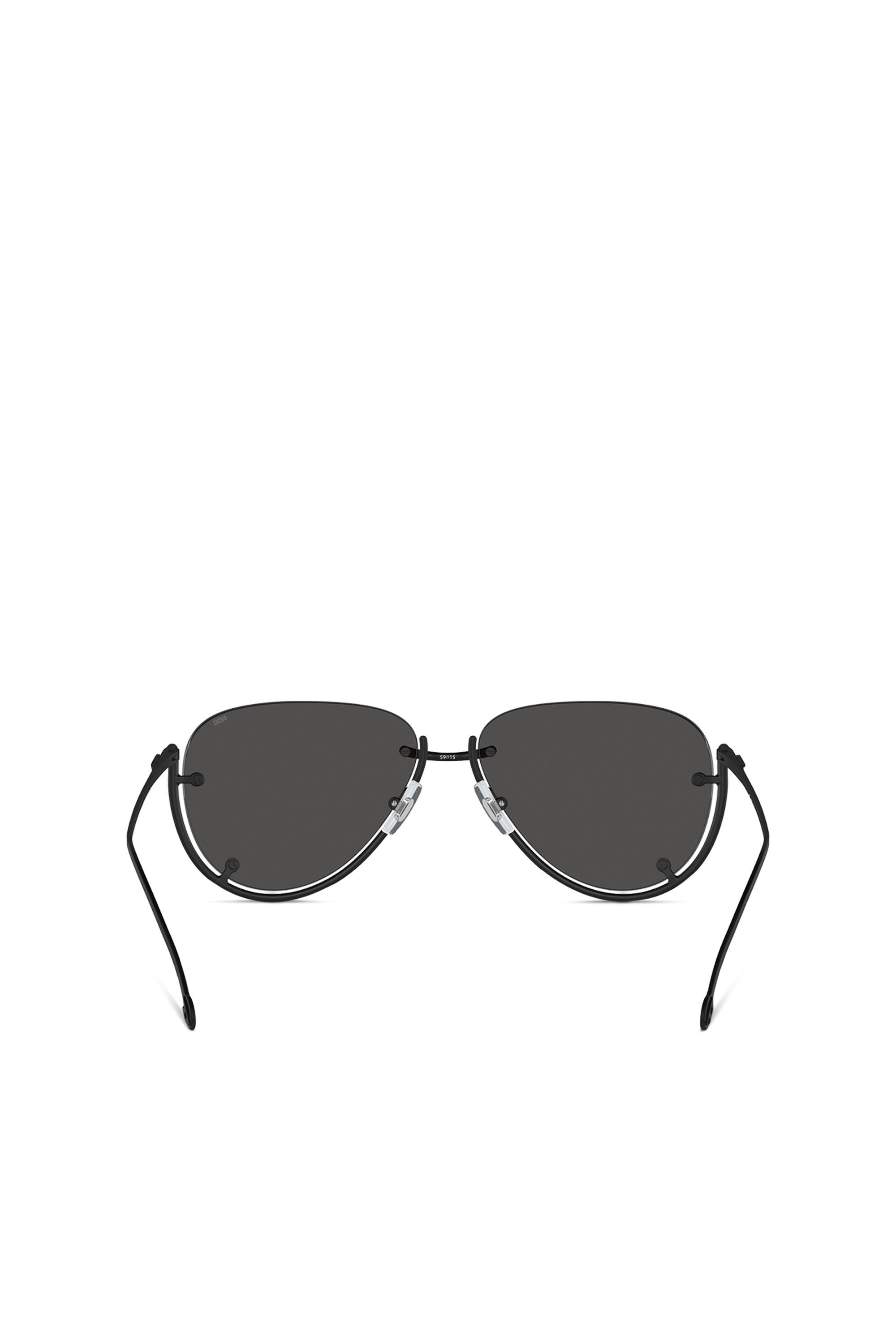 Diesel - 0DL1003, Lunettes de soleil de modèle pilote Mixte in Noir - 3