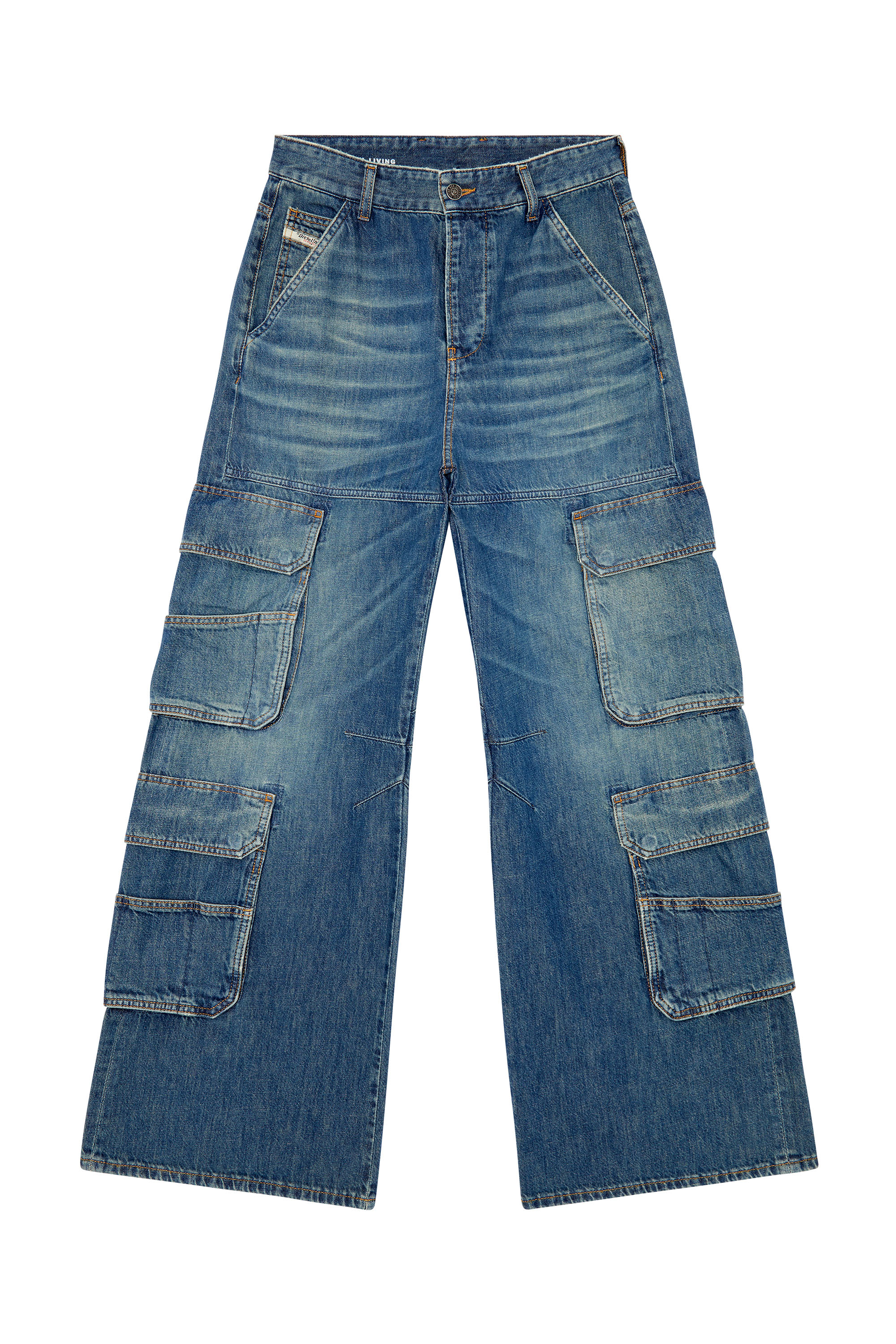 Diesel - Relaxed Jeans 1996 D-Sire 0NJAN Femme, Bleu Clair - Image 3