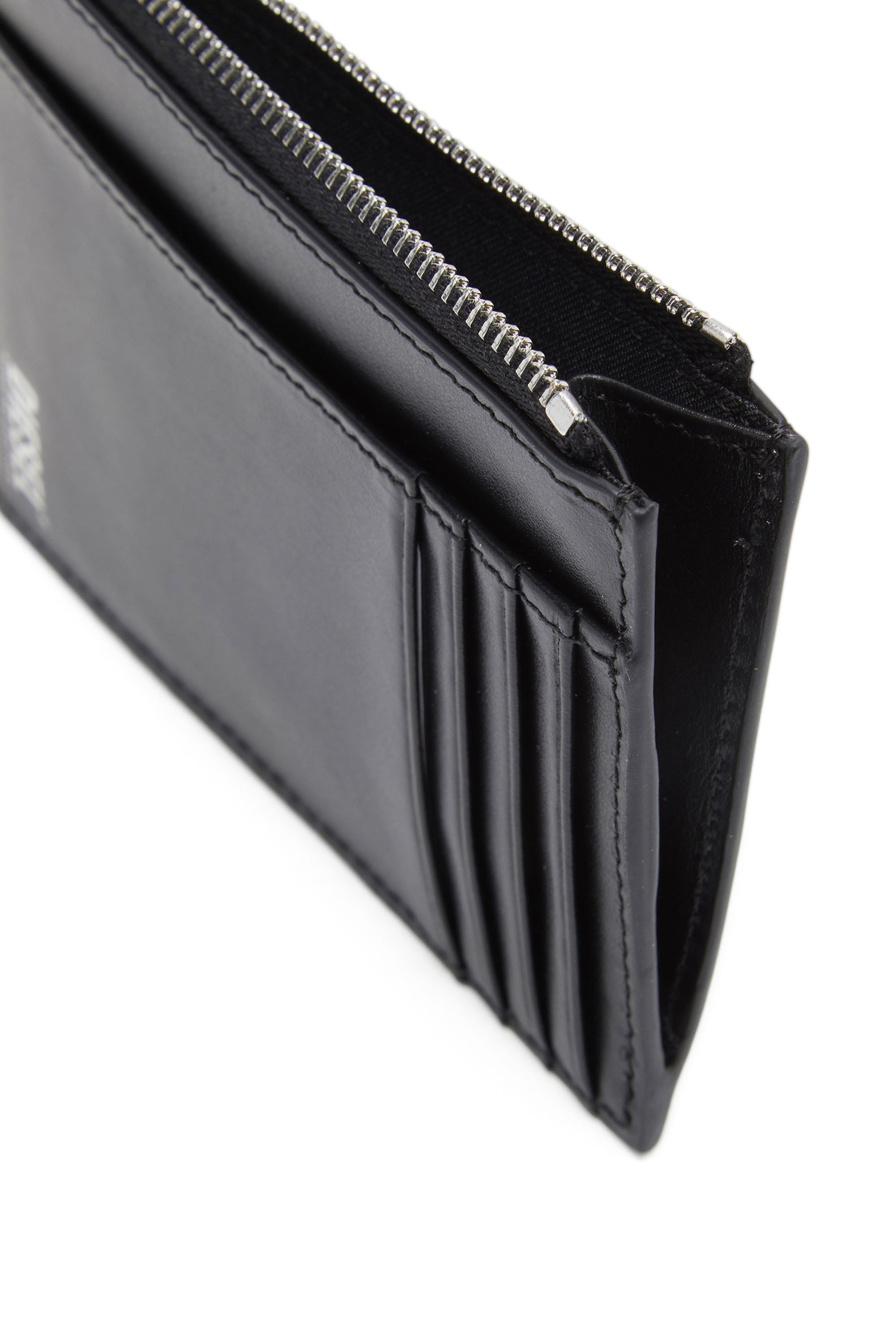 Diesel - 1DR CARD HOLDER I, Porte-cartes en cuir Femme in Noir - 3