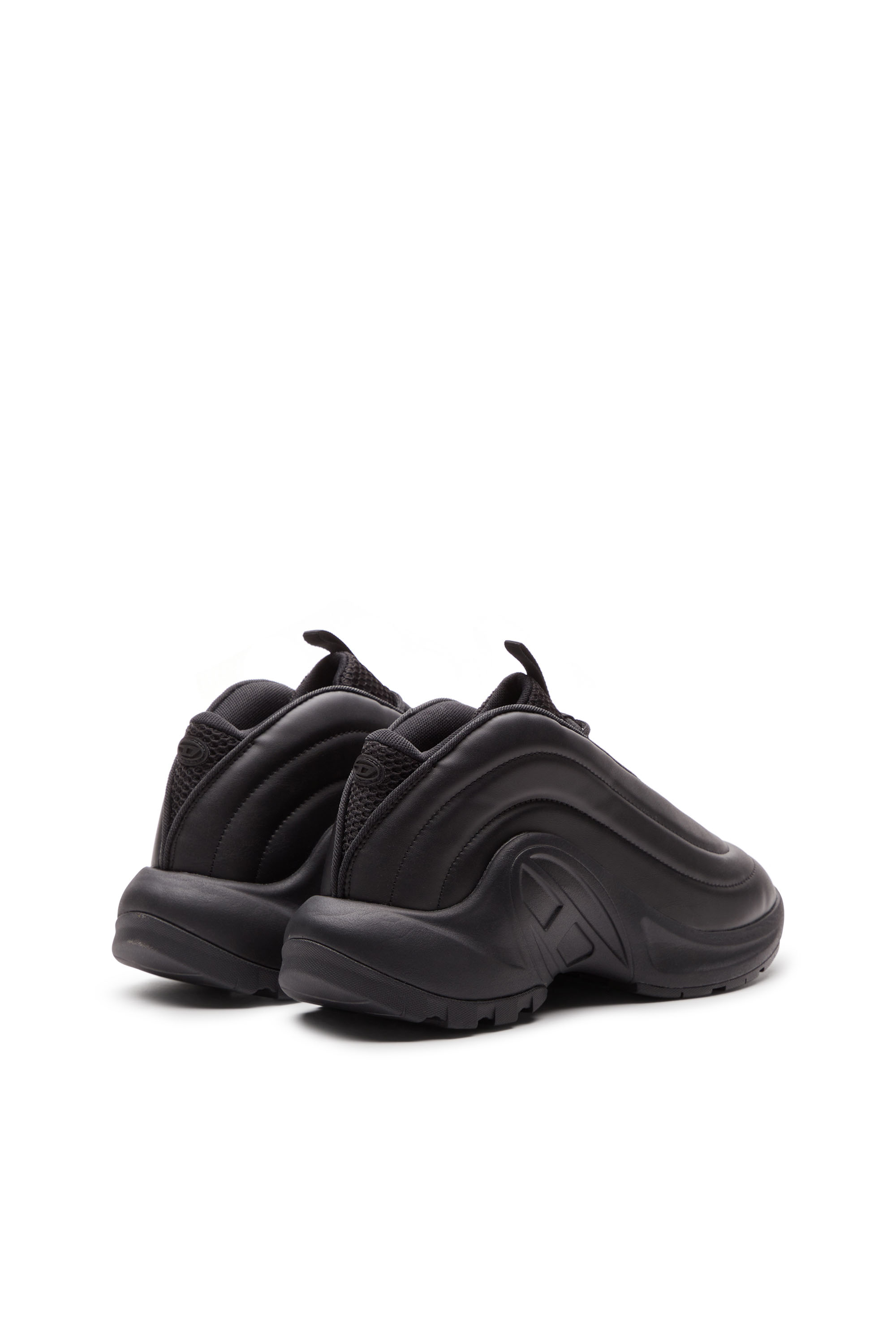 Diesel - S-D-RUNNER X, S-D-Runner X-Sneakers Slip-on avec cou-de-pied Oval D mat Mixte in Noir - 3