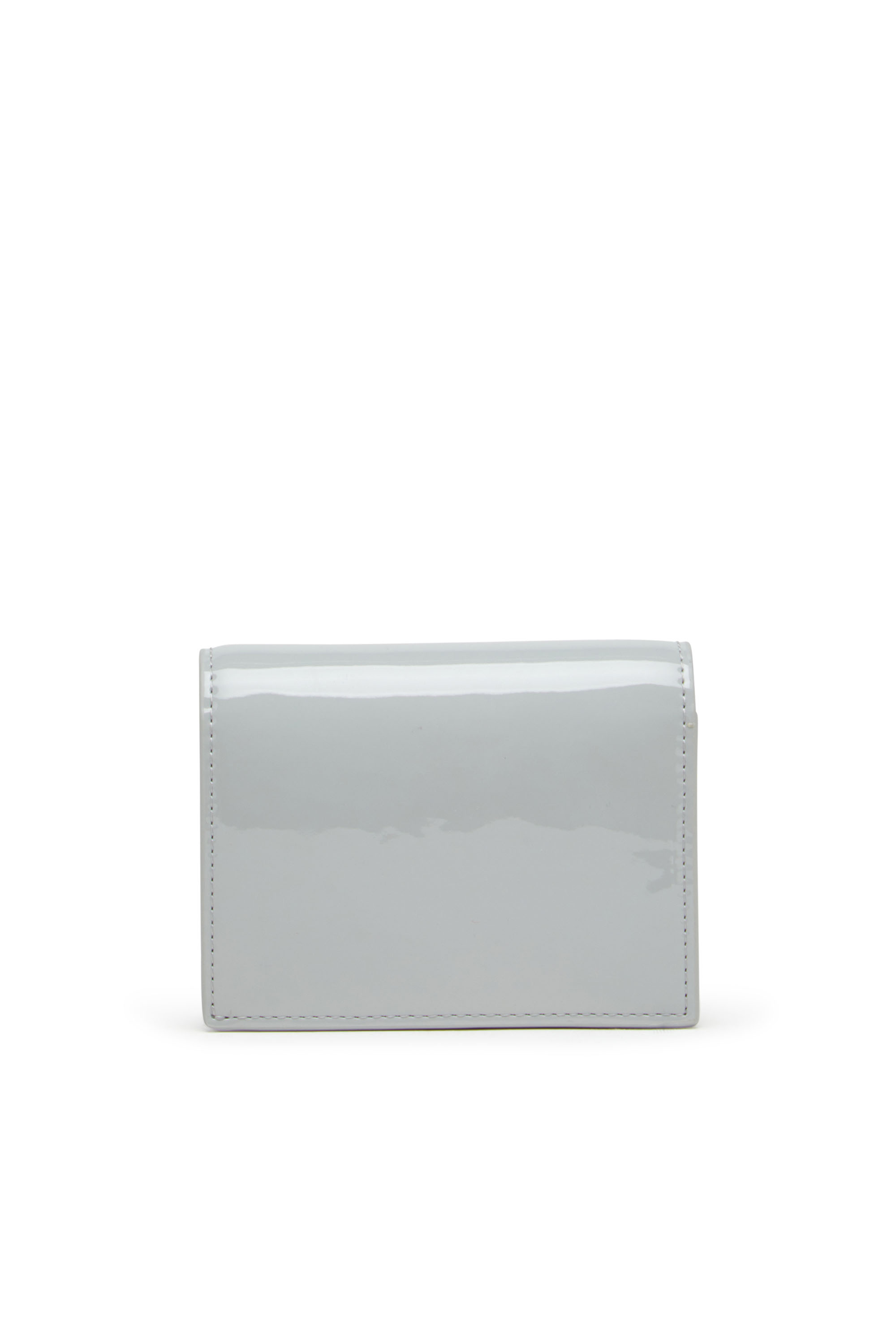 Diesel - PLAY BI FOLD III, Portefeuille en PU brillant Femme in Gris - 2